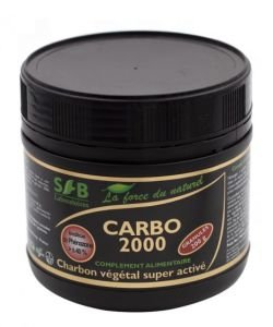 Carbo 2000 - Charbon végétal super activé (granulés), 200 g